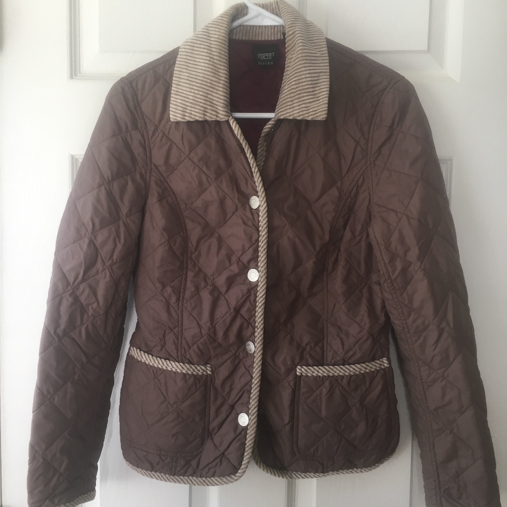 Esprit quilted jacket XS